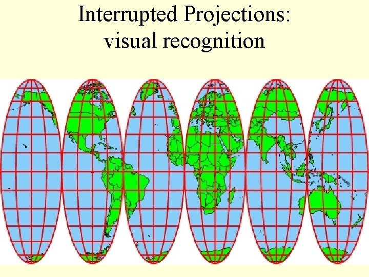 Interrupted Projections: visual recognition 