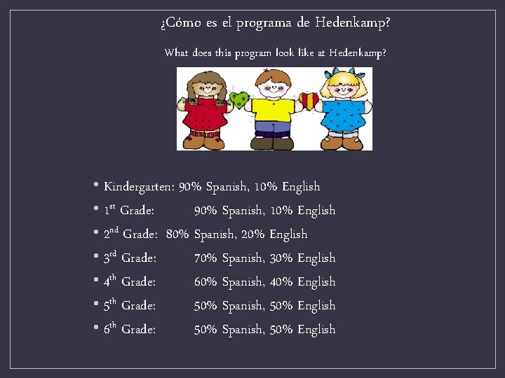 ¿Cómo es el programa de Hedenkamp? What does this program look like at Hedenkamp?