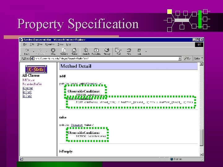 Property Specification 