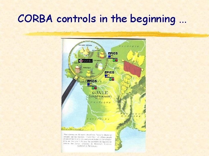 CORBA controls in the beginning. . . 