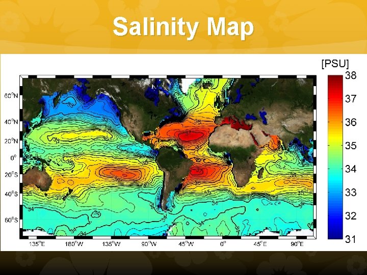 Salinity Map 