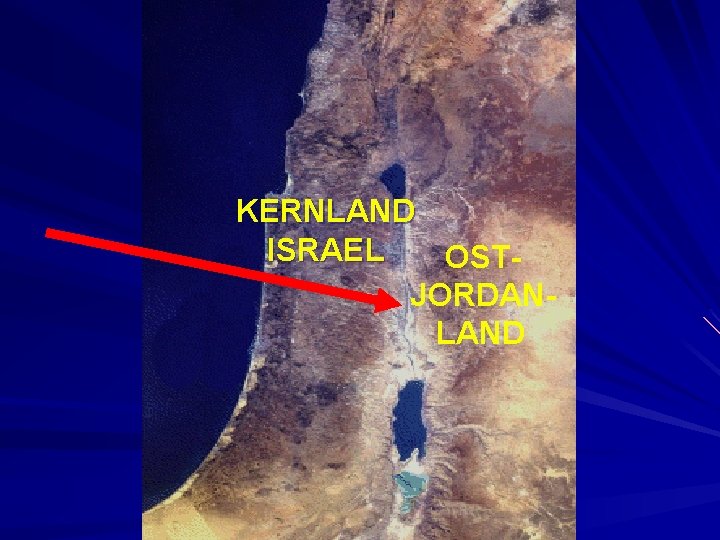 KERNLAND ISRAEL OSTJORDANLAND 