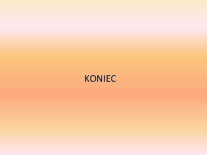 KONIEC 