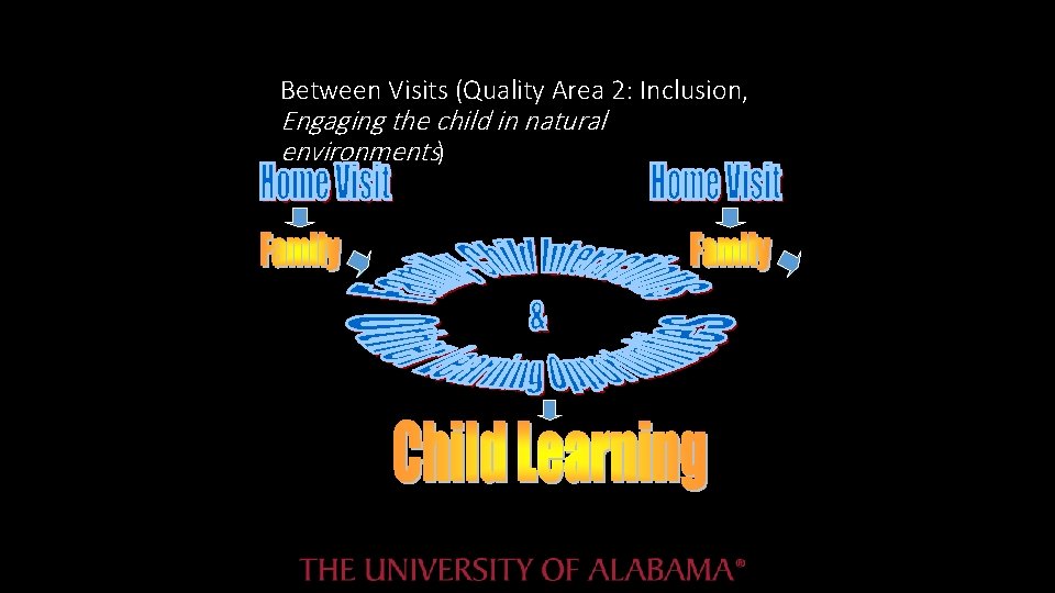 Between Visits (Quality Area 2: Inclusion, Engaging the child in natural environments) Between Visits (Quality Area 2: Inclusion, Engaging the child in natural environments)