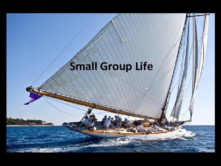Small Group Life 