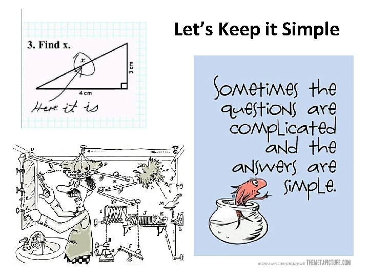 Let’s Keep it Simple 