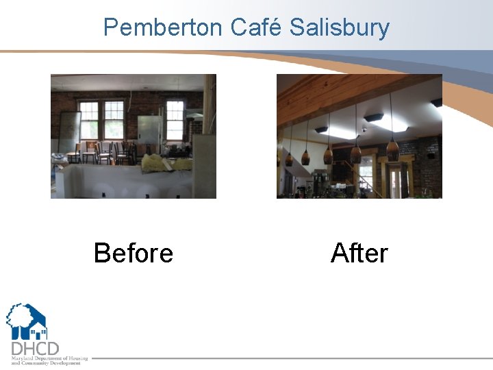 Pemberton Café Salisbury Before After 