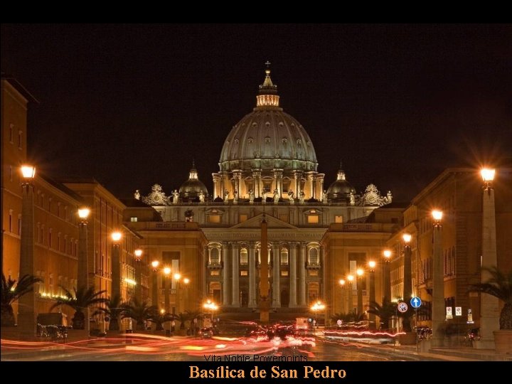 Vita Noble Powerpoints Basílica de San Pedro 