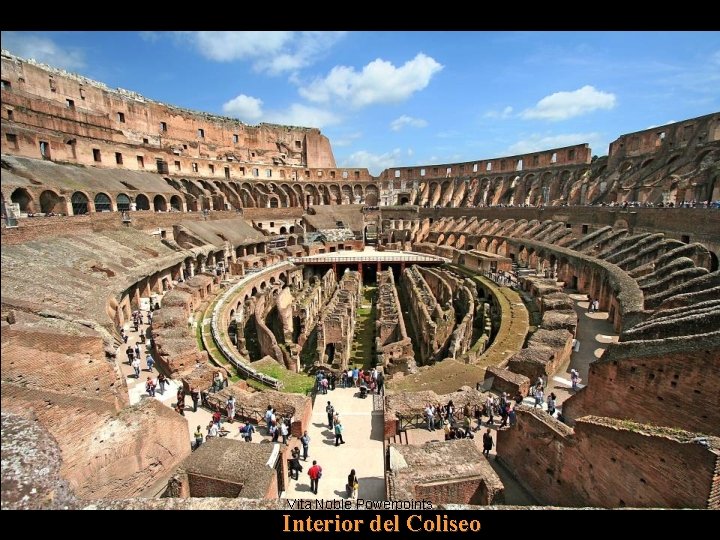 Vita Noble Powerpoints Interior del Coliseo 