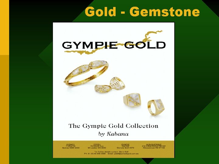 Gold - Gemstone 