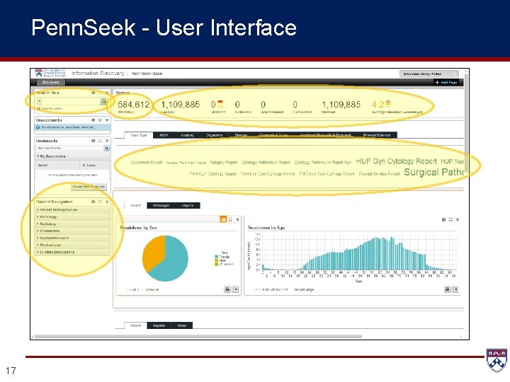 Penn. Seek - User Interface 17 