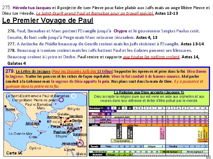 275. Hérode tue Jacques et il projette de tuer Pierre pour faire plaisir aux