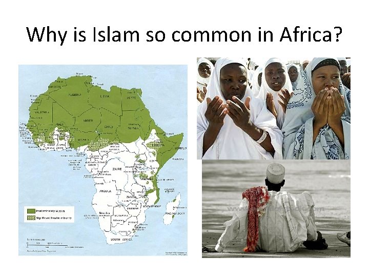 Why is Islam so common in Africa? 