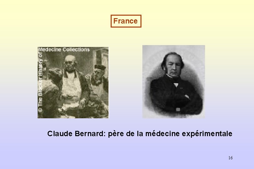 France Claude Bernard: père de la médecine expérimentale 16 