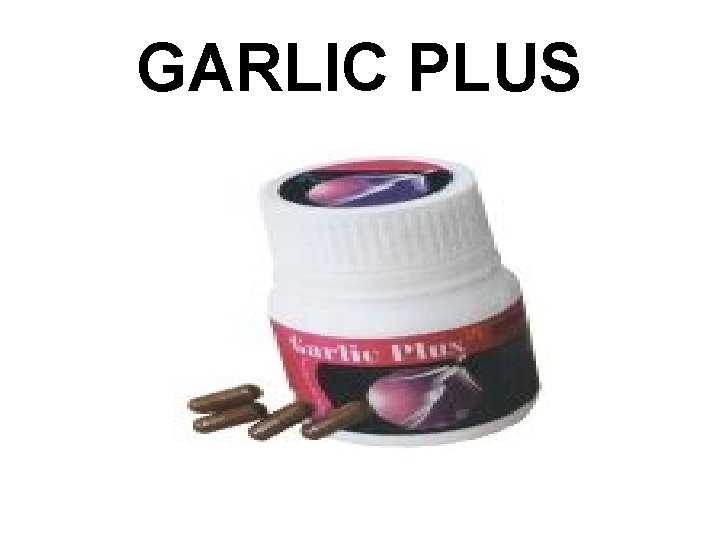 GARLIC PLUS 