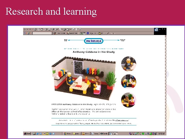 Research and learning 