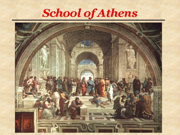 School of Athens 