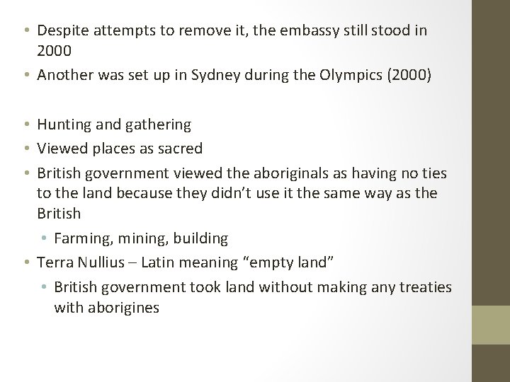  • Despite attempts to remove it, the embassy still stood in 2000 •