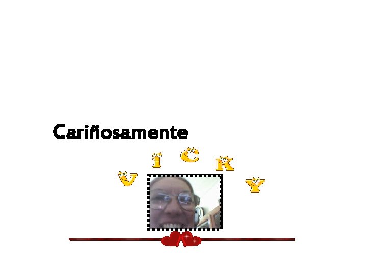 Cariñosamente 