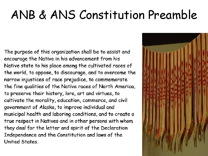 ANB & ANS Constitution Preamble 6 