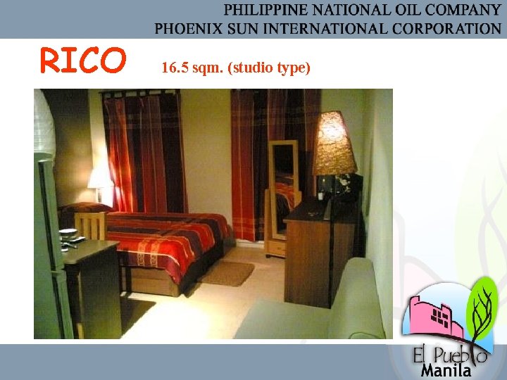 RICO 16. 5 sqm. (studio type) 