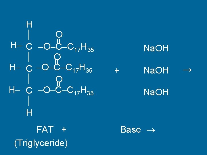 = H O H C O C C 17 H 35 H = Na.