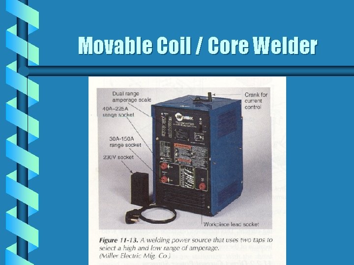 Movable Coil / Core Welder 