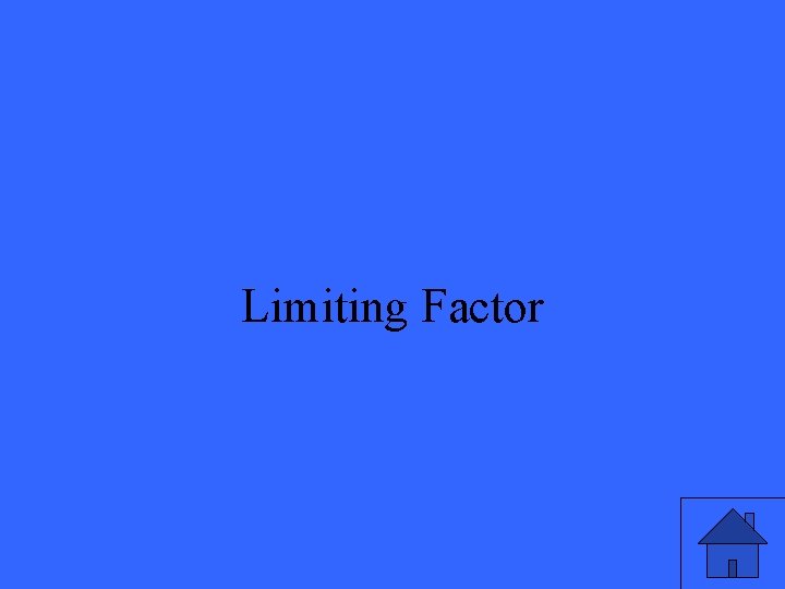 Limiting Factor 37 