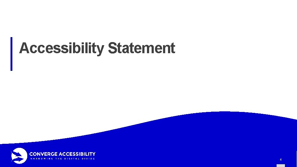 Accessibility Statement 4 