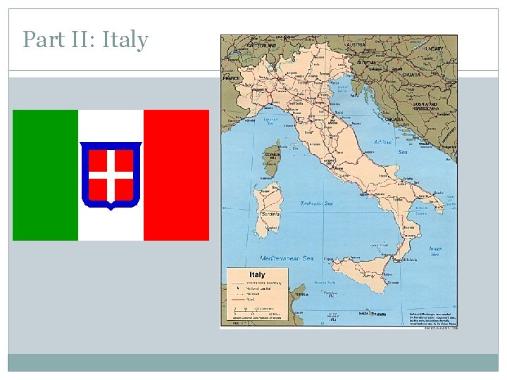 Part II: Italy 