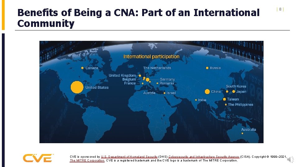 Benefits of Being a CNA: Part of an International Community |8| CVE is sponsored