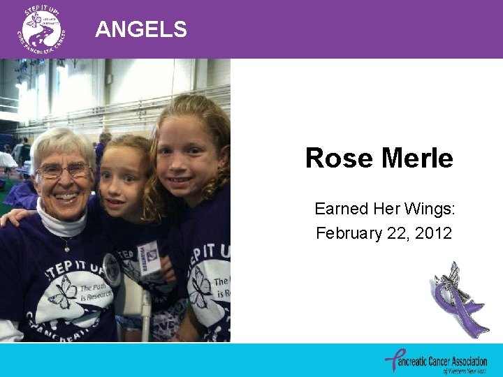 ANGELS Rose Merle Earned Her Wings: February 22, 2012 