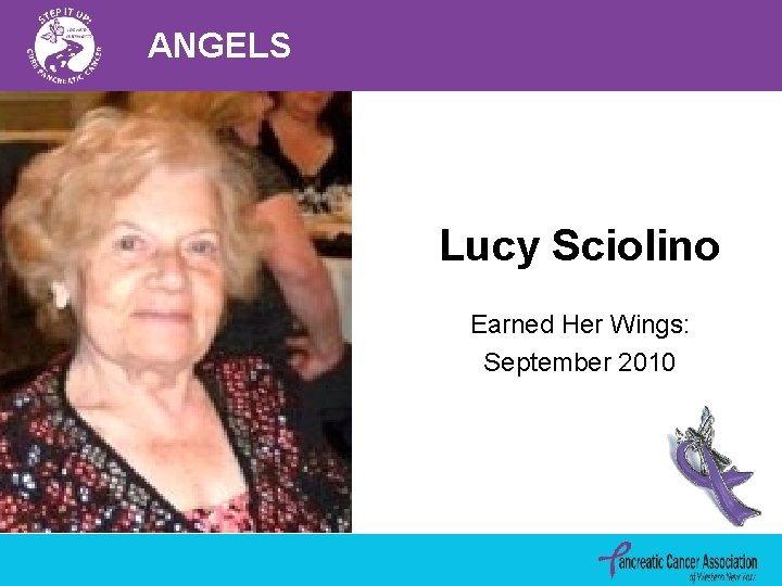 ANGELS Lucy Sciolino Earned Her Wings: September 2010 