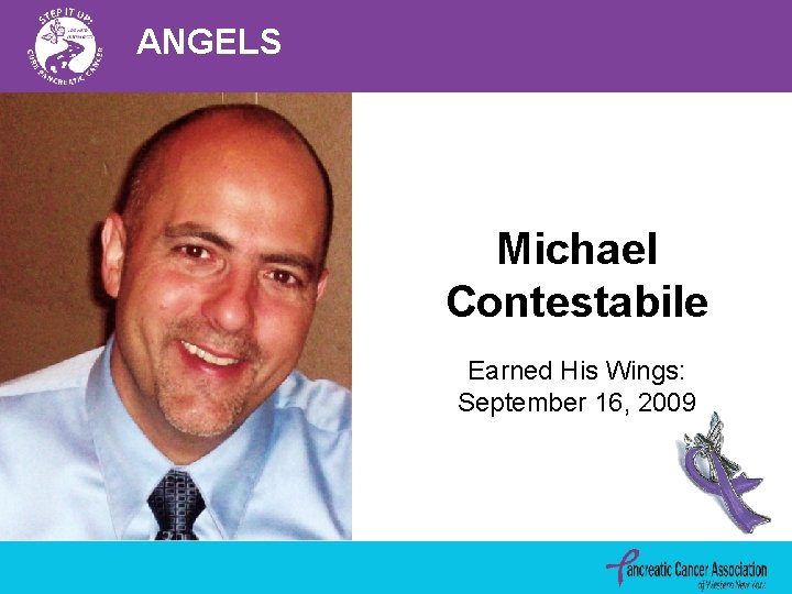 ANGELS Michael Contestabile Earned His Wings: September 16, 2009 