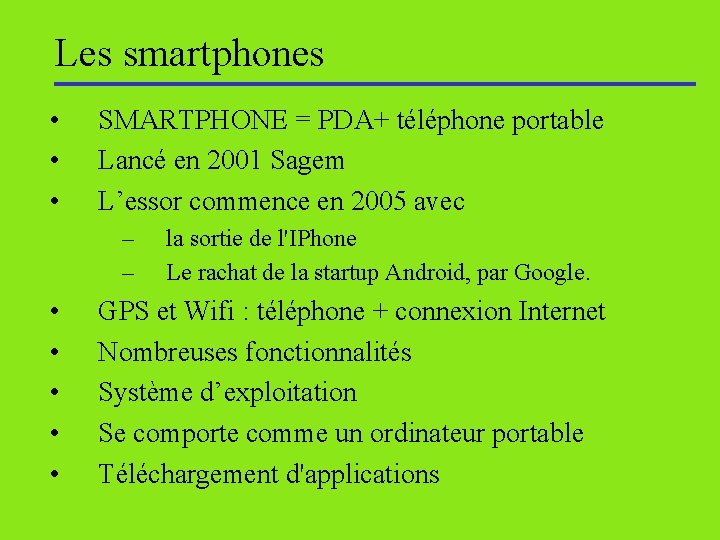 IHM Etat de lart du dveloppement dapplications mobiles