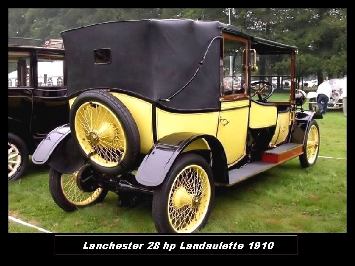 Lanchester 28 hp Landaulette 1910 