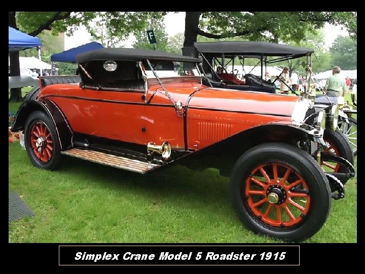 Simplex Crane Model 5 Roadster 1915 