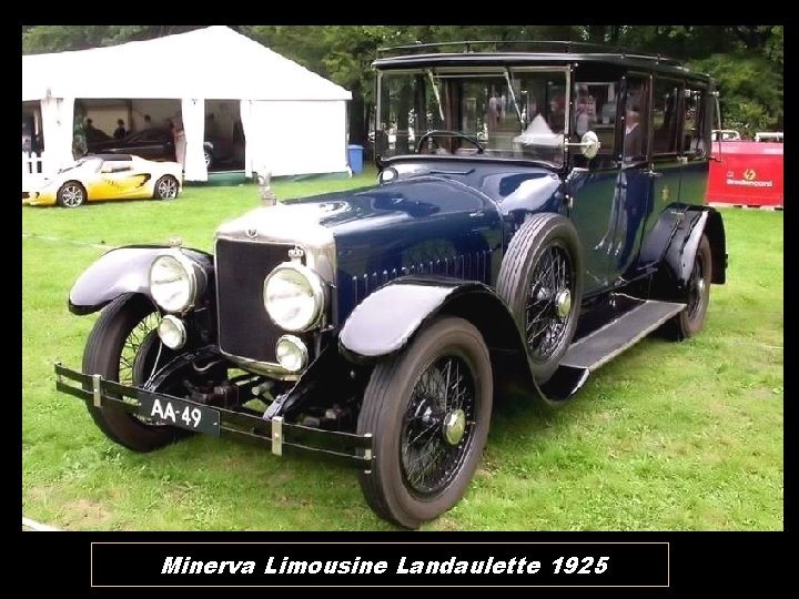Minerva Limousine Landaulette 1925 