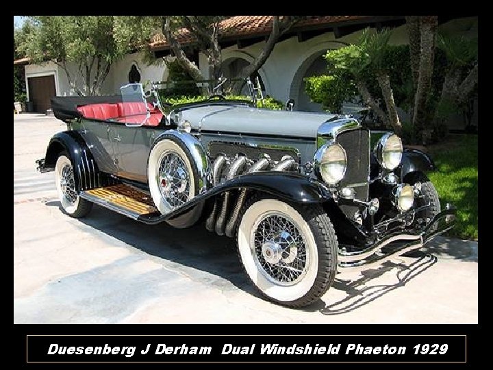 Duesenberg J Derham Dual Windshield Phaeton 1929 