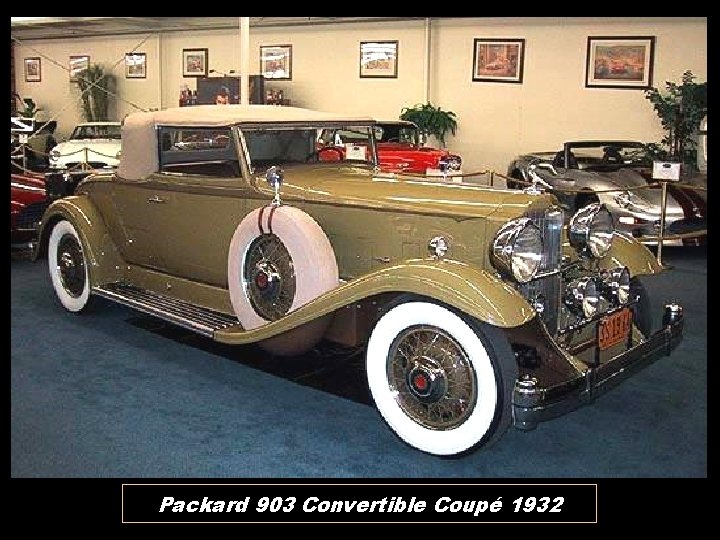 Packard 903 Convertible Coupé 1932 