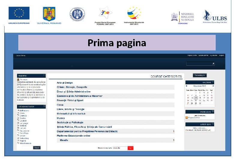 Prima pagina 