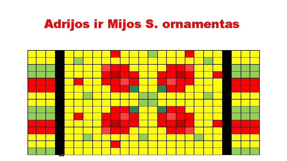 Adrijos ir Mijos S. ornamentas 