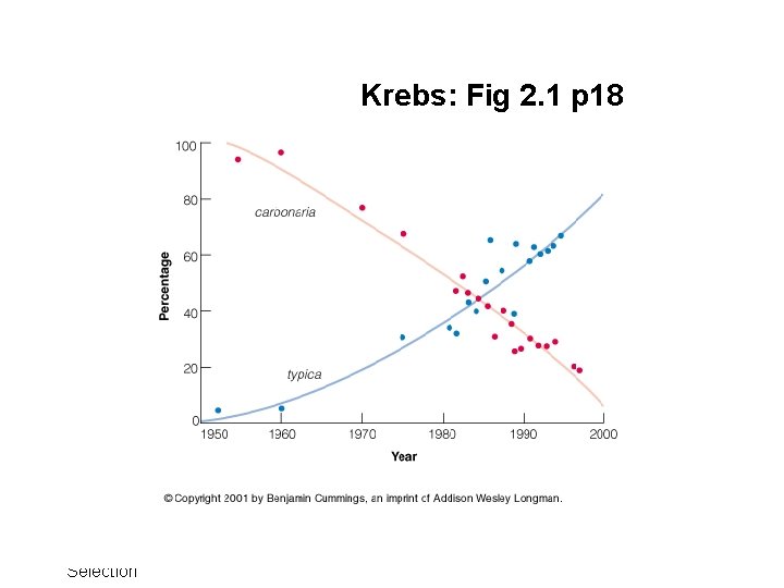 Krebs: Fig 2. 1 p 18 Biol 303 Natural Selection 23 