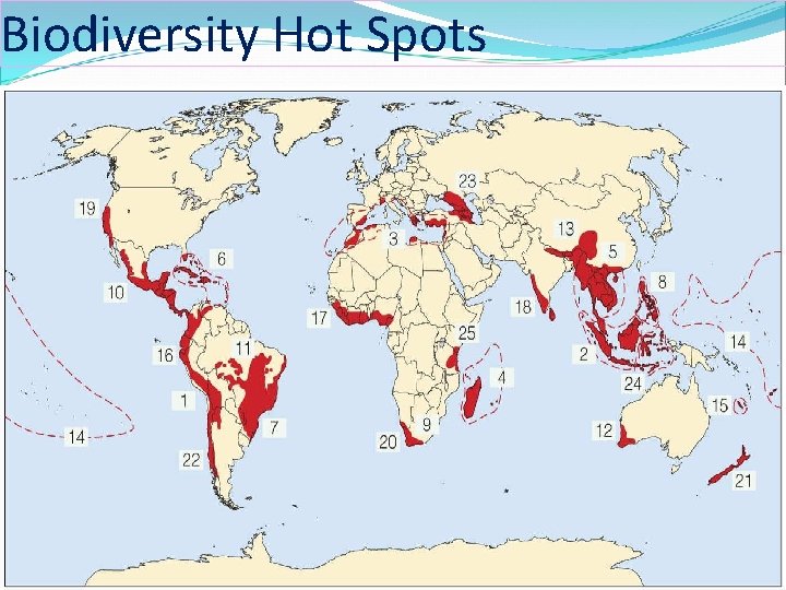 Biodiversity Hot Spots 