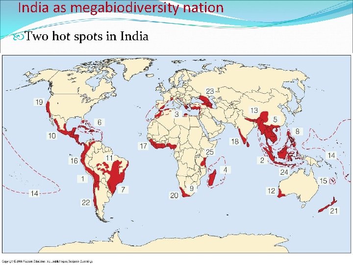 India as megabiodiversity nation Two hot spots in India 