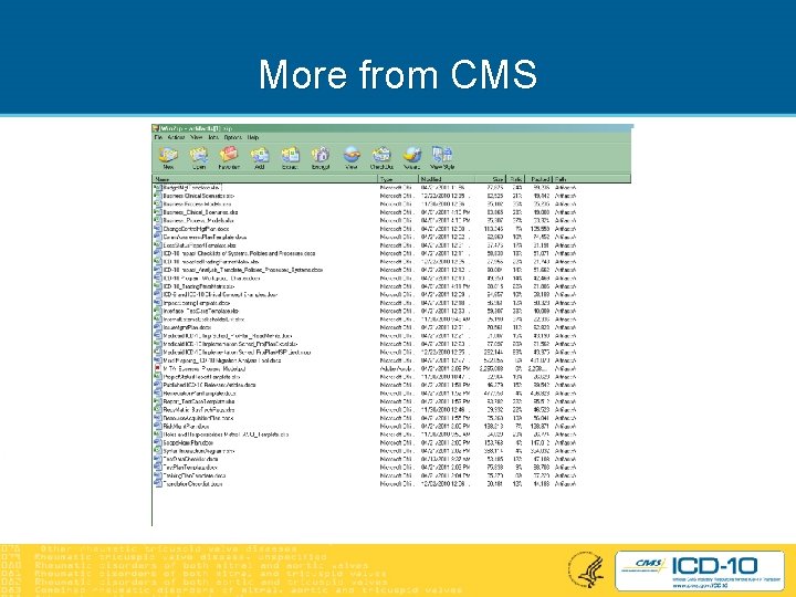 More from CMS 