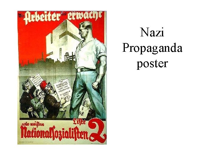 Nazi Propaganda poster 