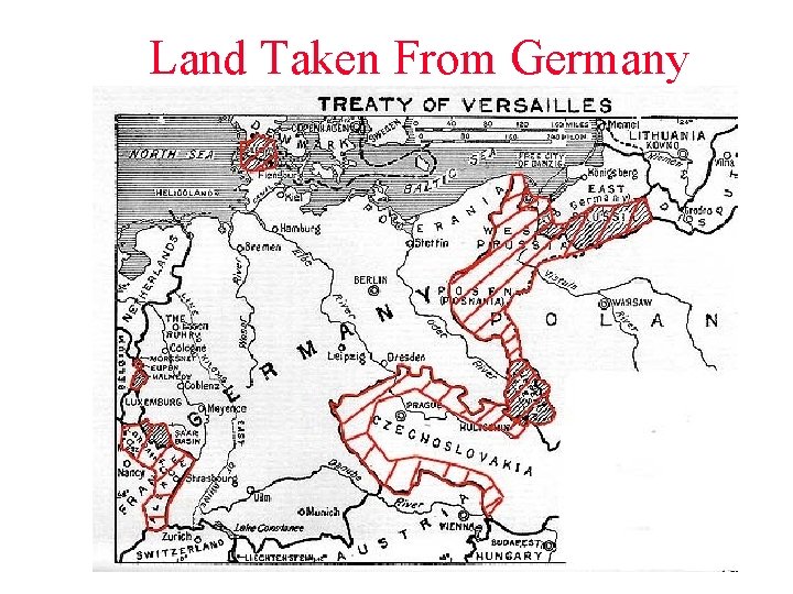 Land Taken From Germany 