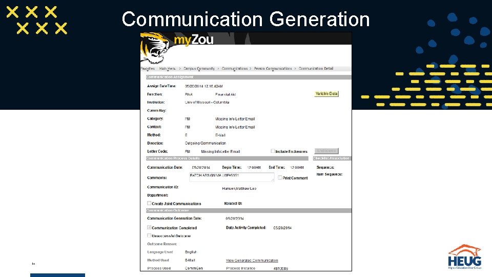 Communication Generation 14 