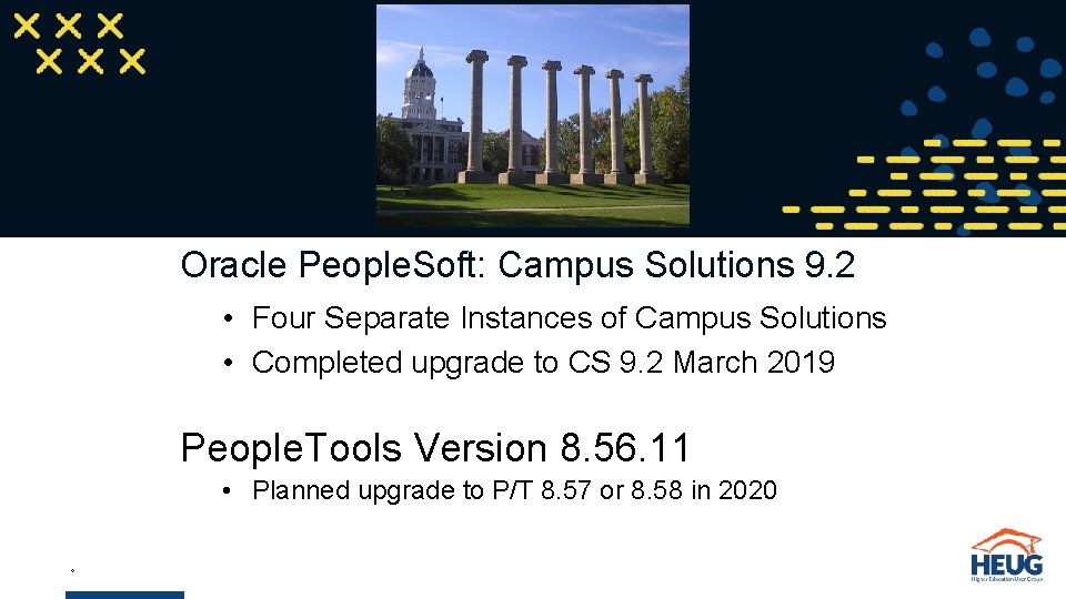 Oracle People. Soft: Campus Solutions 9. 2 • Four Separate Instances of Campus Solutions